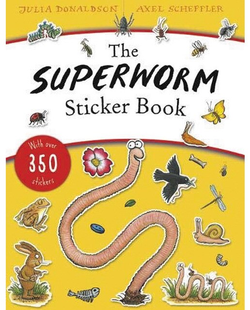 Imagen 0 de The superworm sticker book