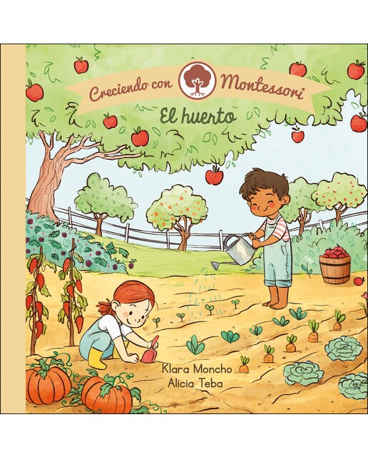 Imagem 0 de Creciendo con Montessori. Libro de cartón - El huerto