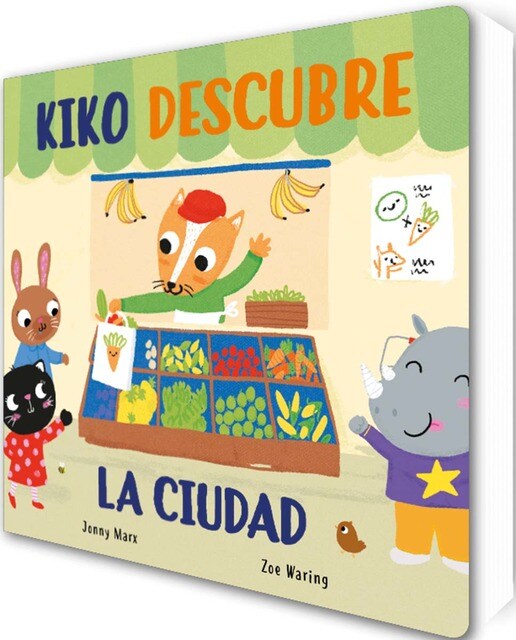 Kiko descubre la ciudad (Abre y descubre. Libro de cartón con solapas) 1
