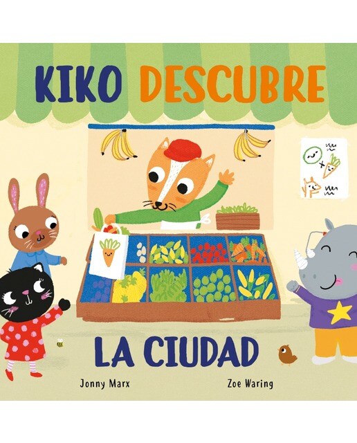 Kiko descubre la ciudad (Abre y descubre. Libro de cartón con solapas) 5