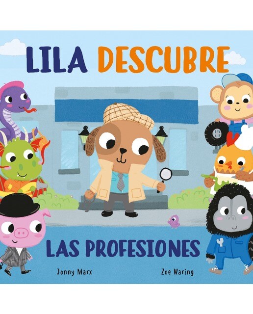 Lila descubre las profesiones (Abre y descubre. Libro de cartón con solapas) 3