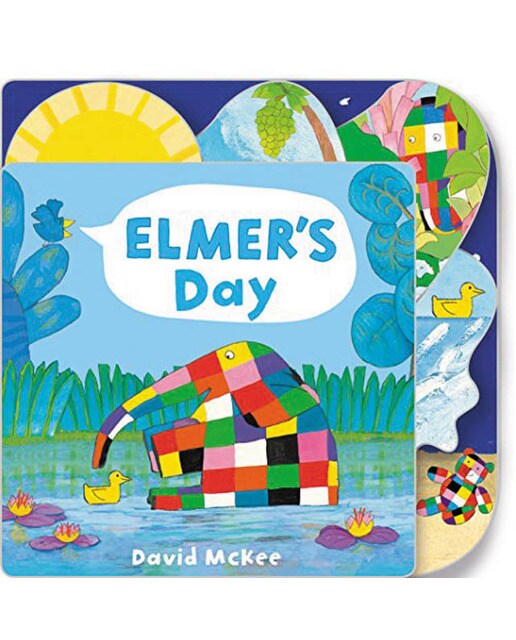 Imagem 0 de Elmer's day: tabbed board book