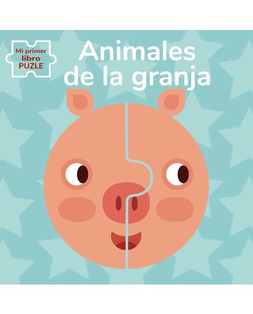 ANIMALES DE GRANJA. MI PRIMER LIBRO PUZLE (VVKIDS) (Capa dura) 1