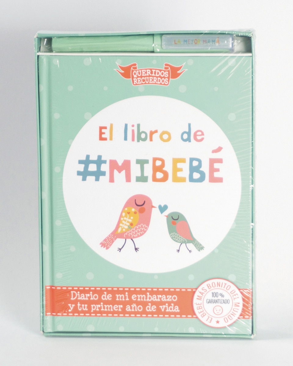 Imagem 0 de Caja 'El libro de #MiBebé': Diario de mi embarazo y tu primer año de vida (Capa dura)