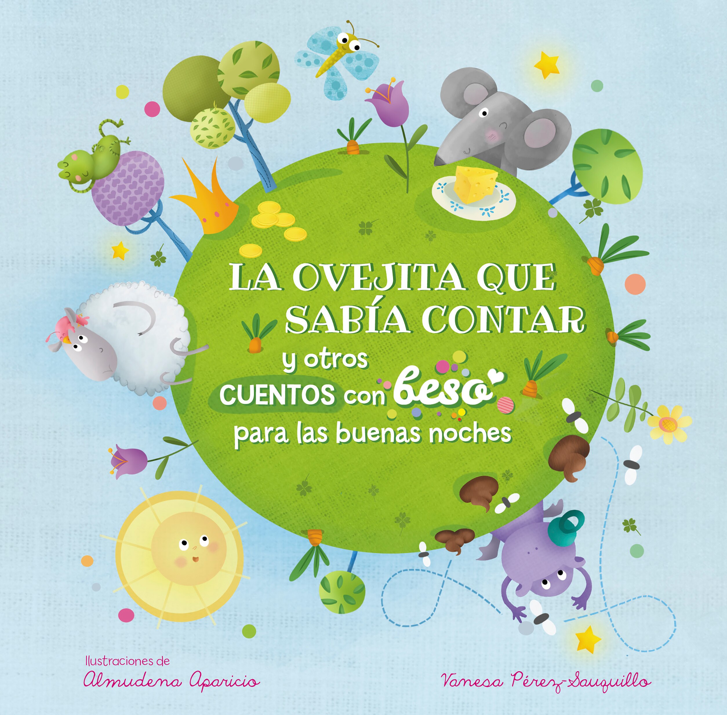 Imagem 0 de La ovejita que sabía contar y otros cuentos con beso para las buenas noches (Cuentos con beso. Libro de cartón)