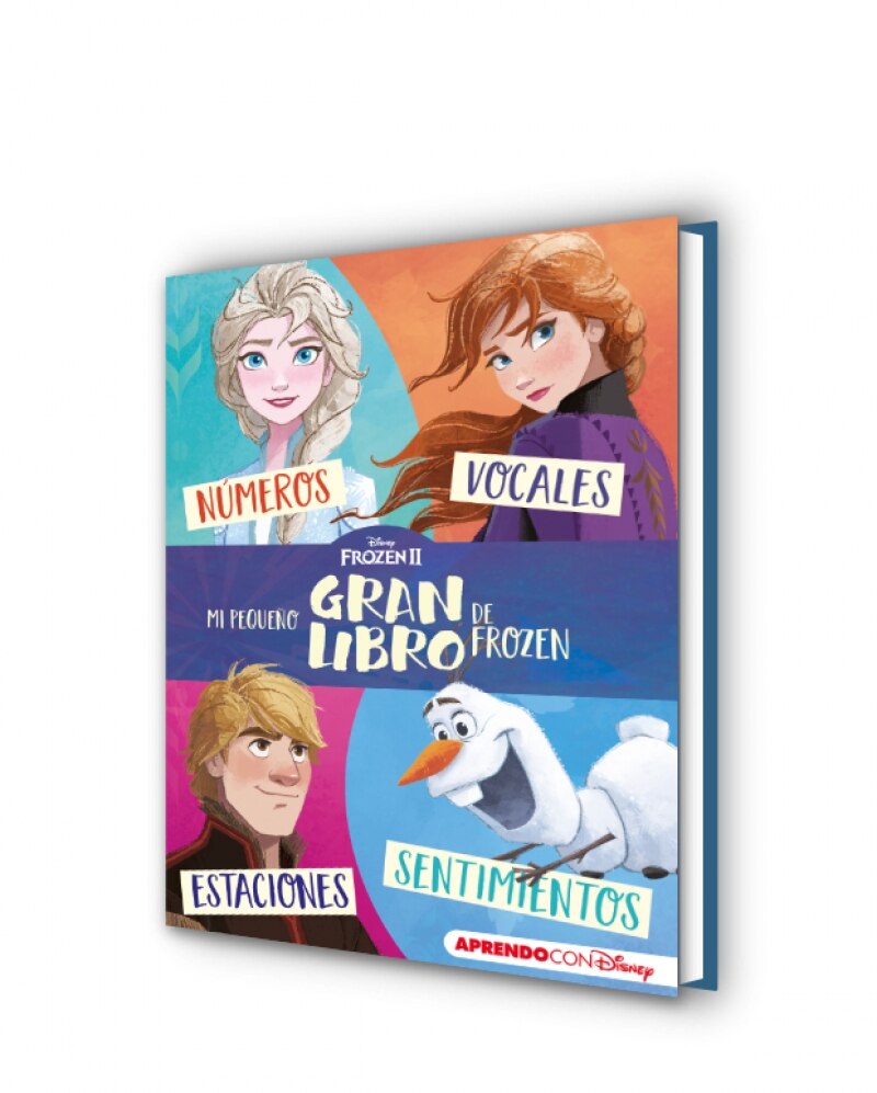 Mi pequeño GRAN libro de Frozen II (Disney. Primeros aprendizajes): Números, vocales, estaciones y sentimientos (Capa dura) 5