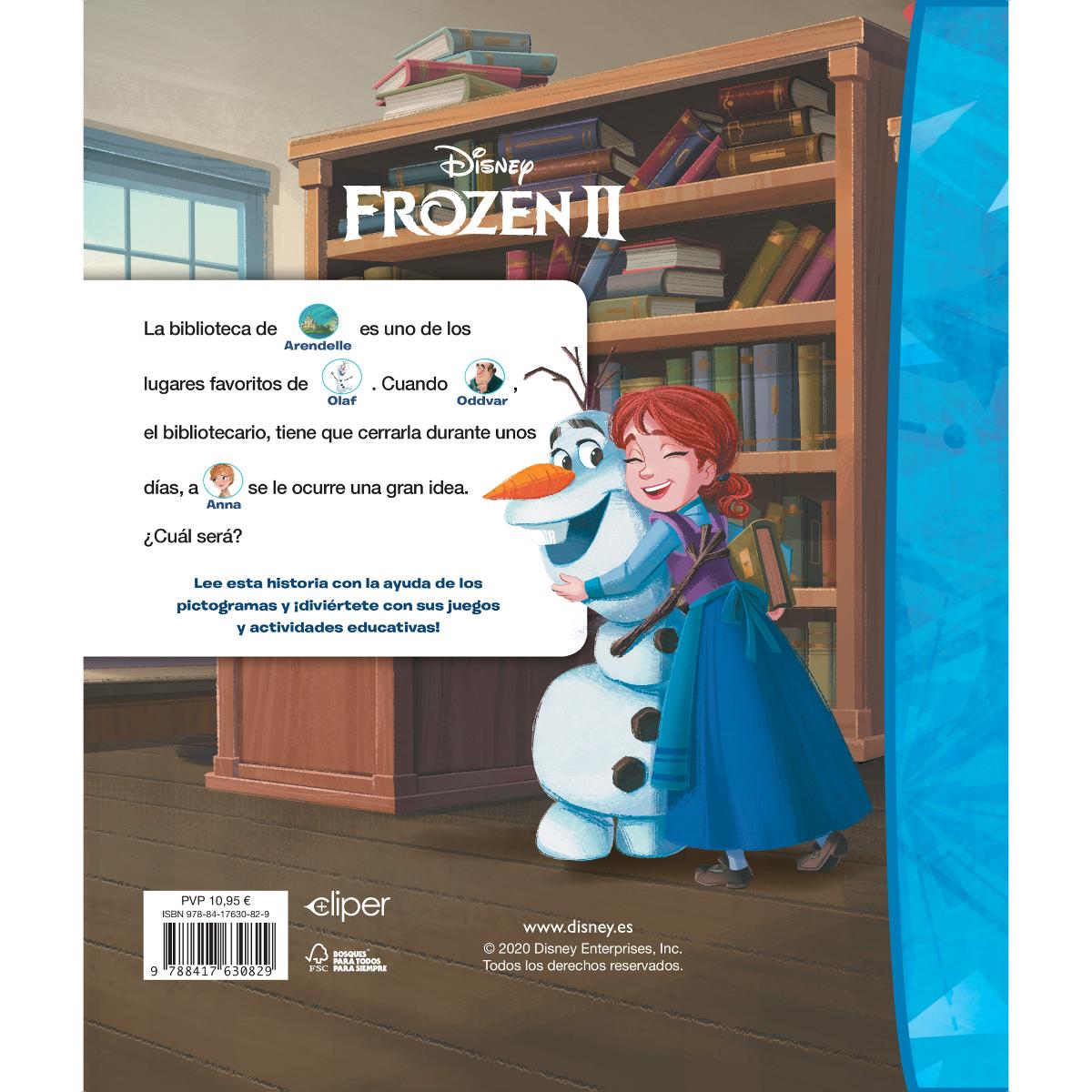 Olaf, un día en la biblioteca. Mis lecturas Disney (Disney. Lectoescritura): Con pictogramas y actividades educativas (Capa dura) 2