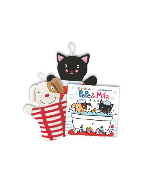 Pack de El baño de Pepe & Mila + manoplas  (Tapa blanda)