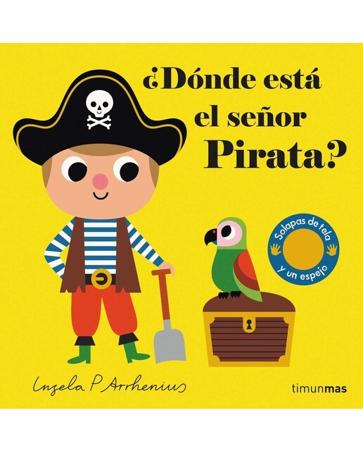 Imagem 0 de ¿Dónde está el señor Pirata?: Solapas de tela y un espejo
