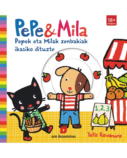Pepek eta Milak zenbakiak ikasiko dituzte (Capa dura) 1
