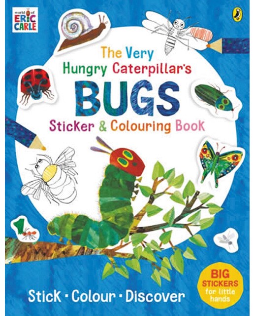 The very hungry caterpillar's bugs sticker & colou 1