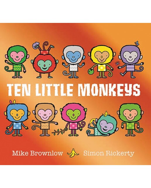 Ten little monkeys
