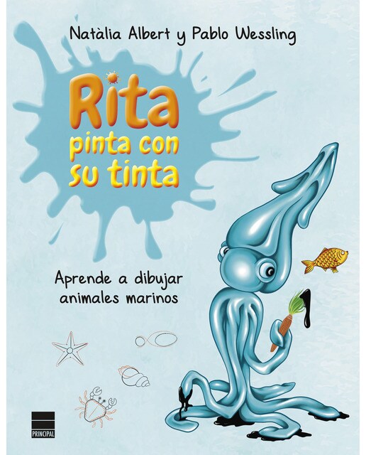 Rita pinta con su tinta: Aprende a dibujar animales marinos(Tapa blanda) 1