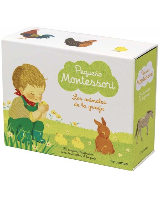 Pequeño montessori. Los animales de la granja 1