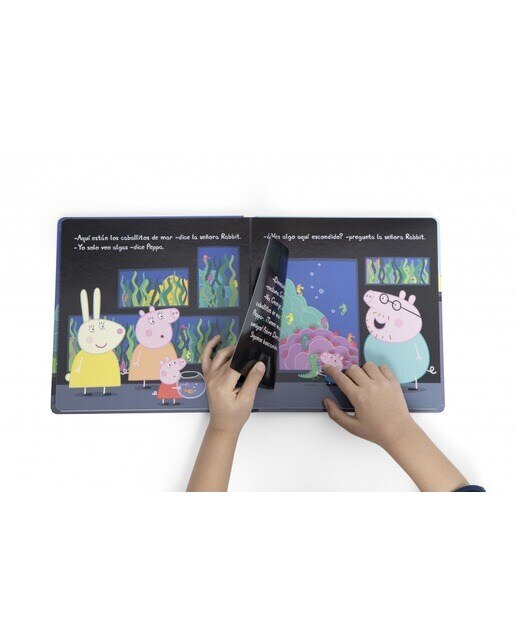 Peppa Pig. Libro de cartón con solapas - En el acuario: Un libro de cartón con solapas 2