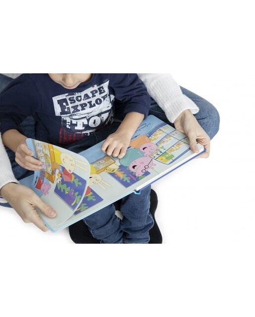 Peppa Pig. Libro de cartón con solapas - En el acuario: Un libro de cartón con solapas 4