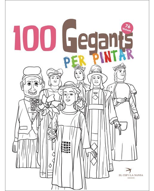 Imagem 0 de 100 Gegants per pintar. Volum 7: Petita guia dels gegants de catalunya (Capa mole)