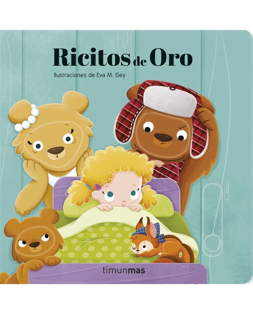 Ricitos de Oro. Cuento con mecanismos: Ilustraciones de Eva M. Gey 1