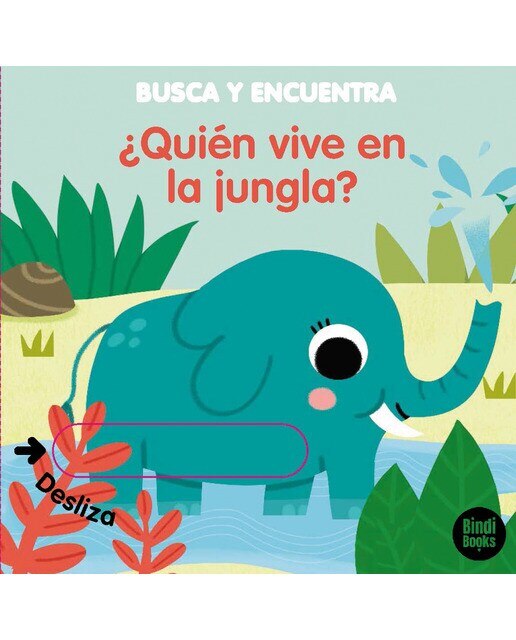¿Quién vive en la jungla?: Libros con solapes dobles que reproducen el juego del "cucú-tras" 1