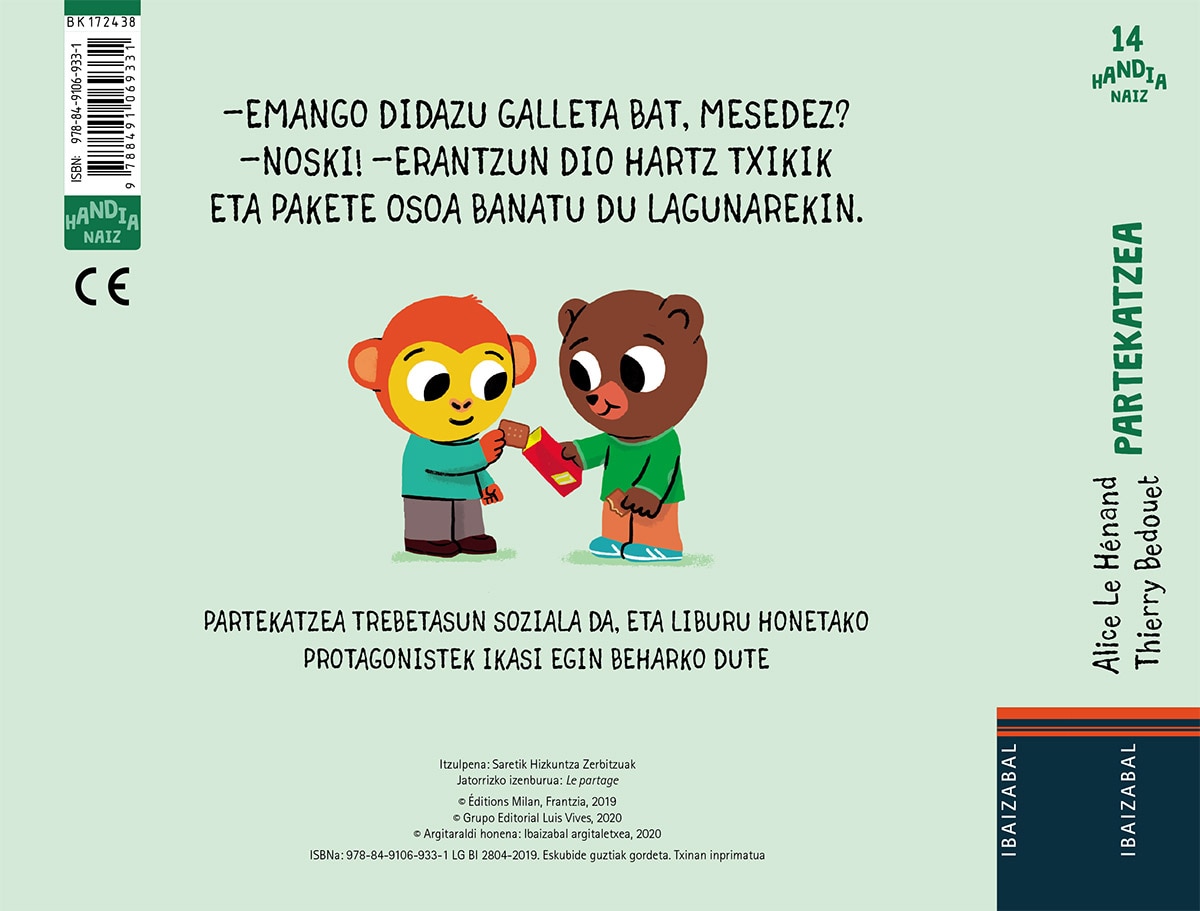 Partekatzea(Tapa blanda) 2