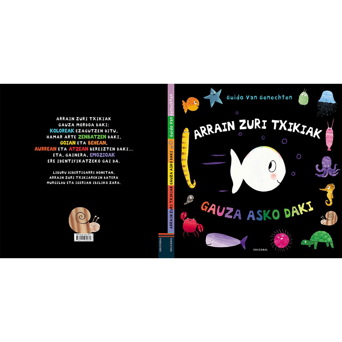 Arrain zuri txikiak gauza asko daki(Tapa blanda) 3