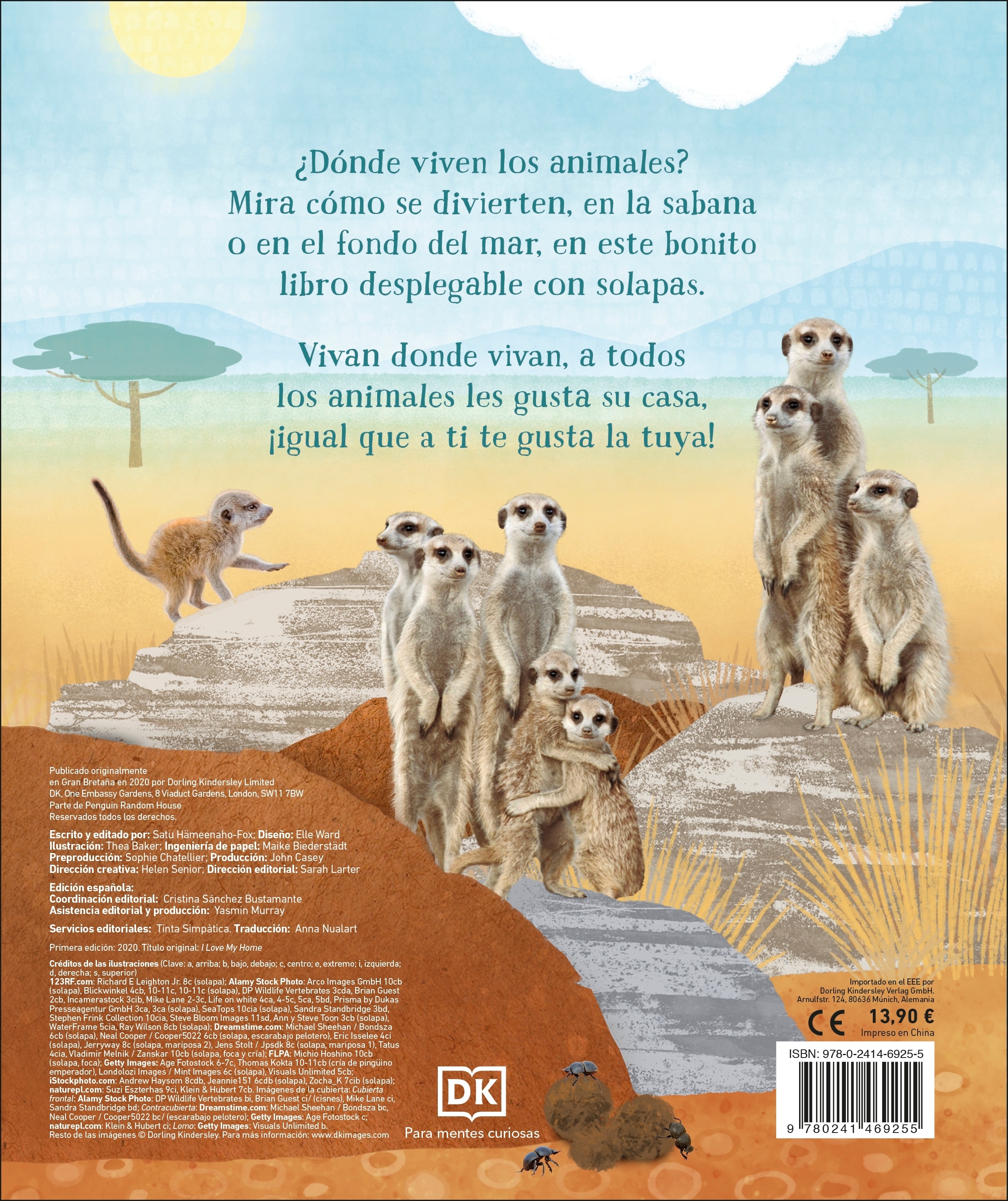 Esta es mi casa (con 5 pop-ups y un montón de solapas): Aprende donde viven los animales con sus familias 2