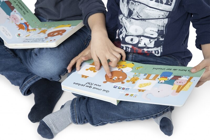 Oso y Ratona - ¡Buenos días!: Un libro de cartón con pestañas 8