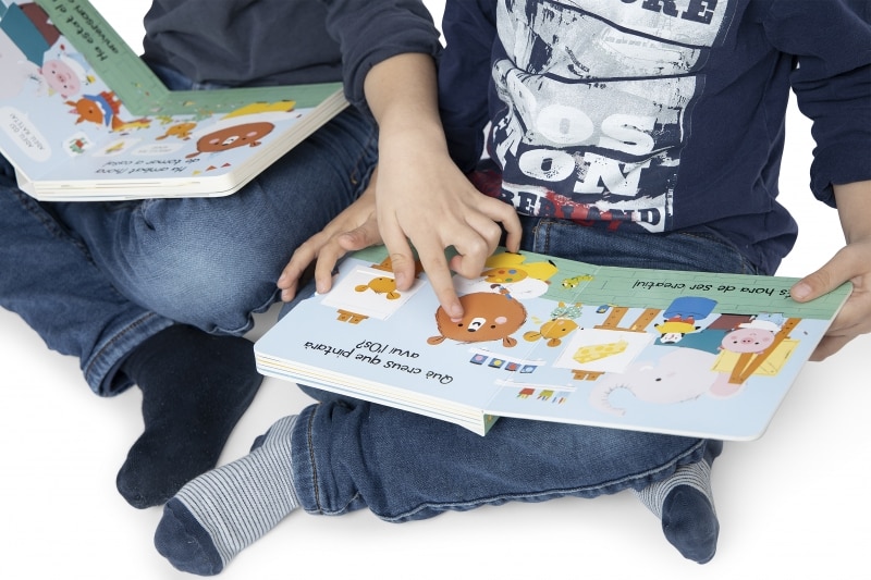 Oso y Ratona - Vamos a la escuela: Un libro de cartón con pestañas 9