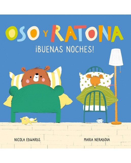 Oso y Ratona - ¡Buenas noches!: Un libro de cartón con pestañas 2
