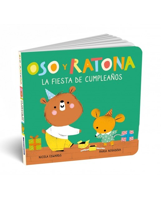 Oso y Ratona - La fiesta de cumpleaños: Un libro de cartón con pestañas 6