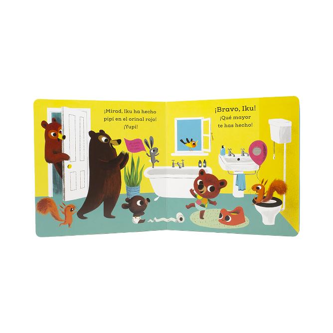 Iku ya no lleva pañal. Libro con sonidos: ¡Con sonidos divertidísimos 3