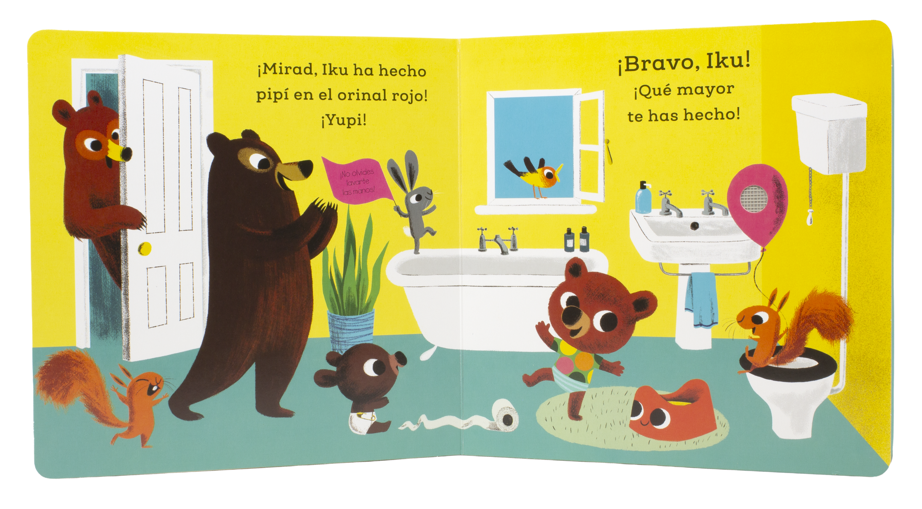 Iku ya no lleva pañal. Libro con sonidos: ¡Con sonidos divertidísimos 4
