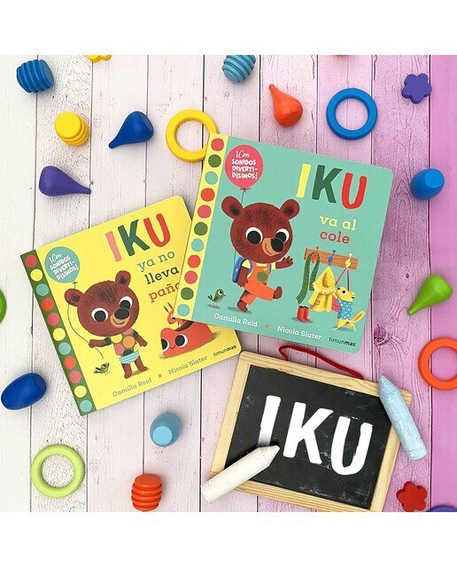 Iku va al cole. Libro con sonidos: ¡Con sonidos divertidísimos 2