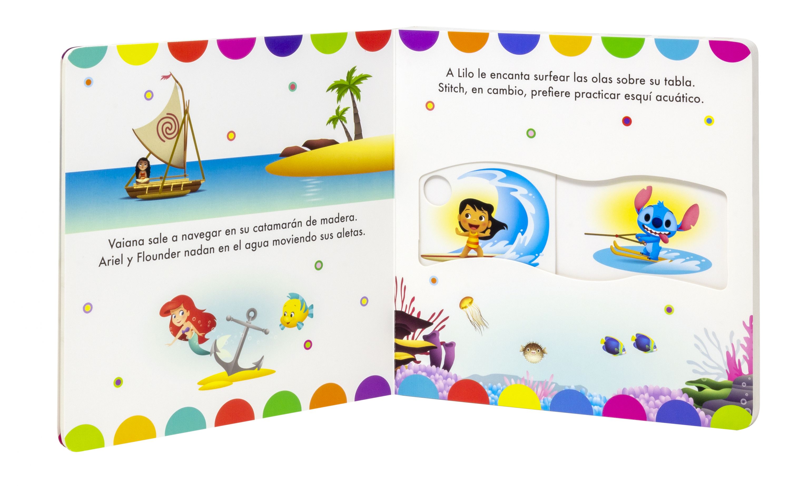 Disney Baby. ¡Pip, pip! ¡Rumm, rumm!: Libro de cartón con mecanismos 2