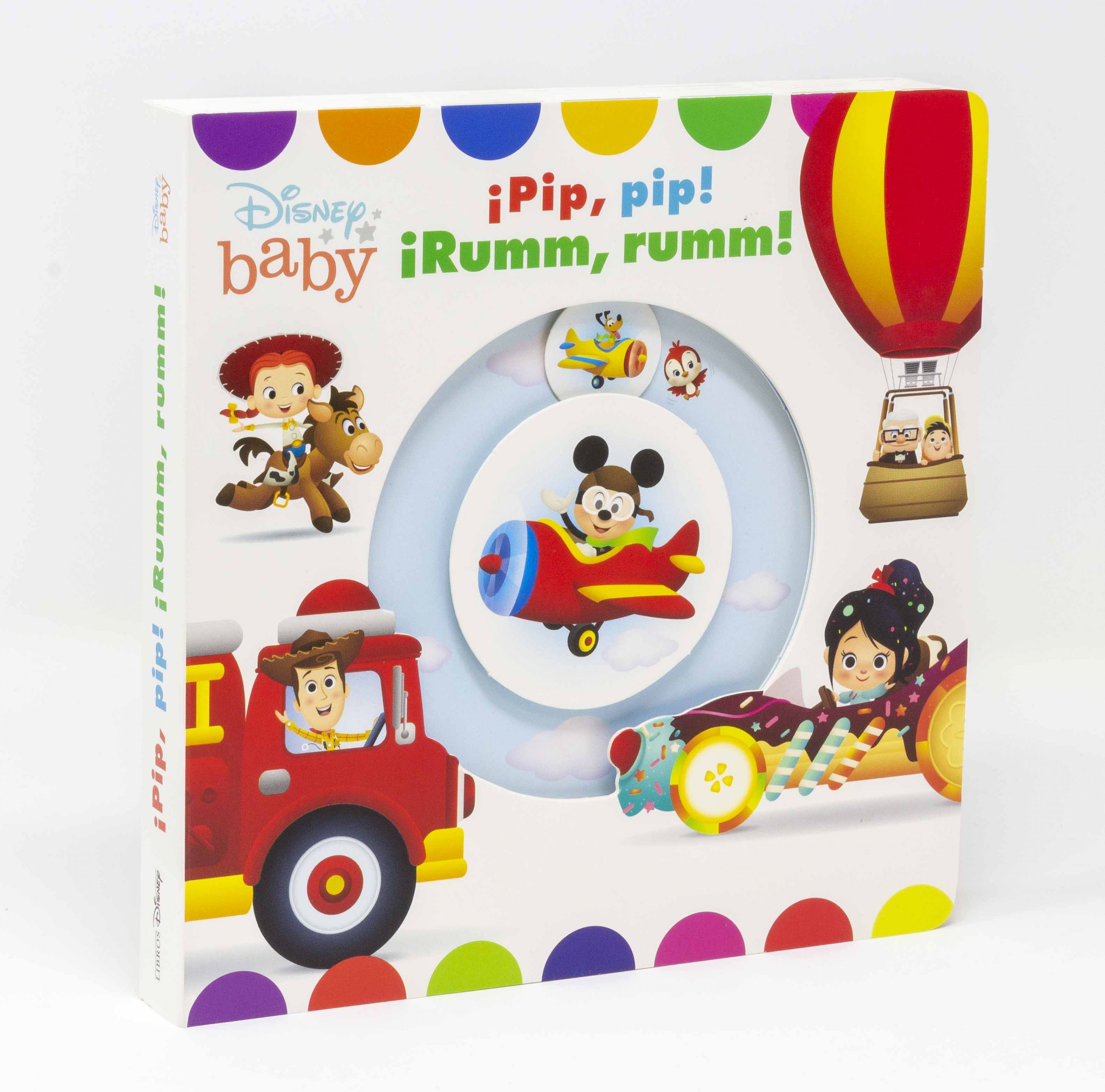 Disney Baby. ¡Pip, pip! ¡Rumm, rumm!: Libro de cartón con mecanismos 3