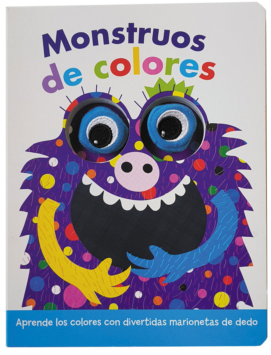 Imagem 0 de LIBRO CON MARIONETAS DE DEDO. MONSTRUOS DE COLORES