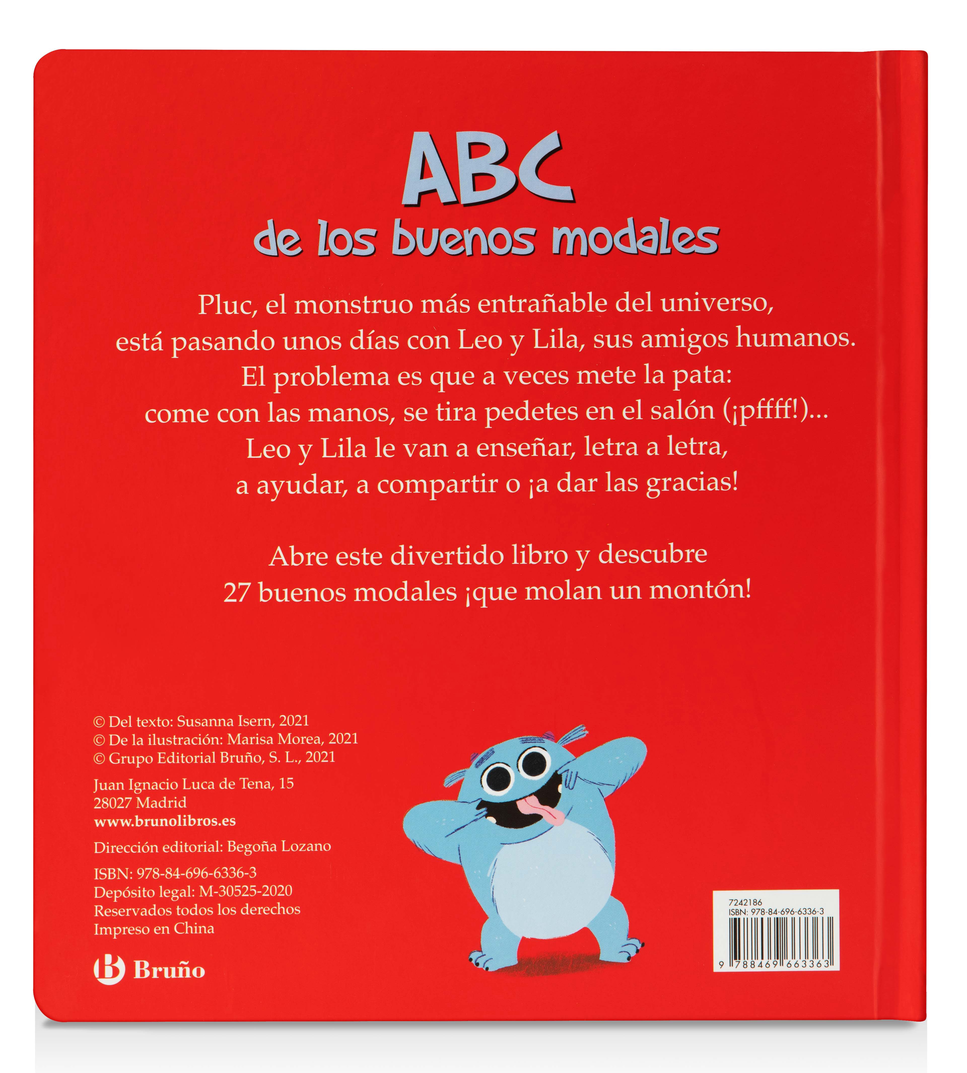 ABC de los buenos modales para monstruos peludos y niños molones (Capa dura) 2