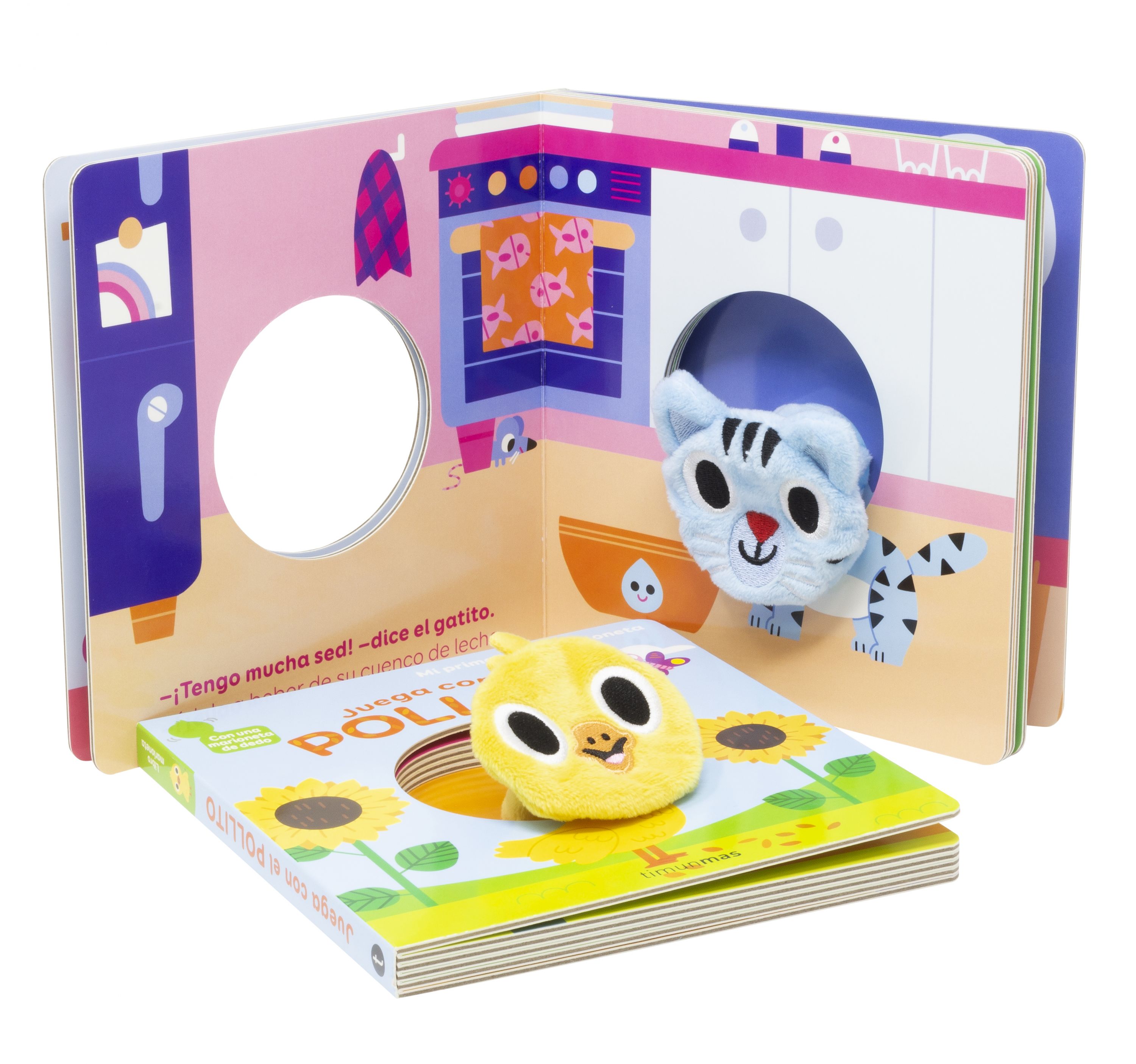 Juega con el gatito. Libro marioneta(Tapa dura) 2