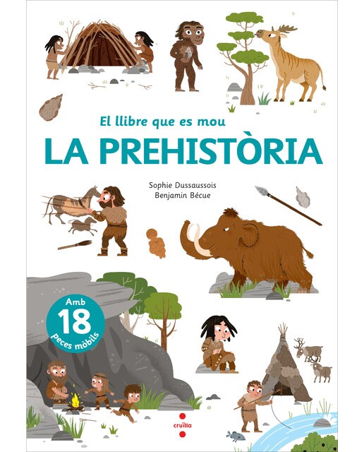 Imagem 0 de El llibre que es mou: La prehistòria (Capa dura)