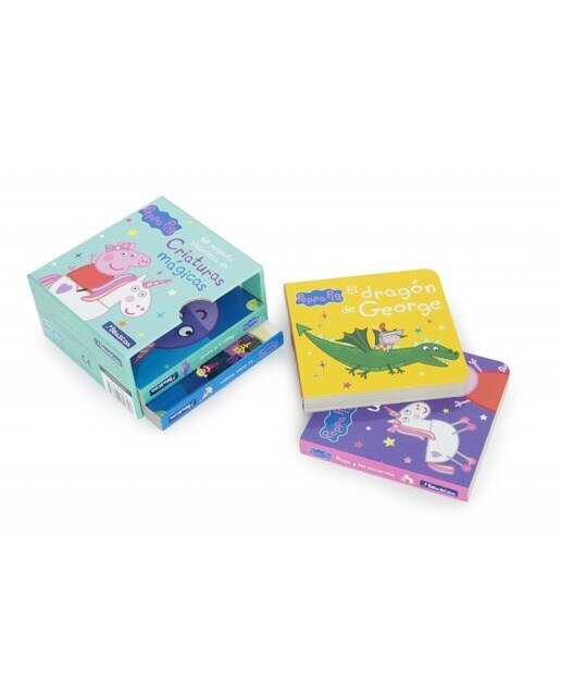 Peppa Pig. Libro juguete - Mi pequeña biblioteca de criaturas mágicas. Sirenas, unicornios, narvales y dragones: Peppa y los unicornios - La sirena m 5