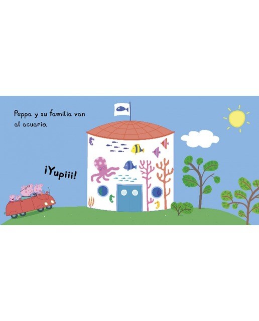 Peppa Pig. Libro juguete - Mi pequeña biblioteca de criaturas mágicas. Sirenas, unicornios, narvales y dragones: Peppa y los unicornios - La sirena m 8