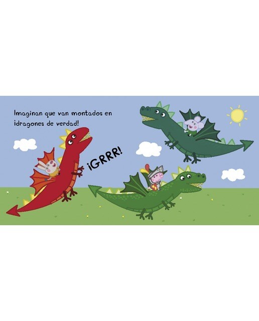 Peppa Pig. Libro juguete - Mi pequeña biblioteca de criaturas mágicas. Sirenas, unicornios, narvales y dragones: Peppa y los unicornios - La sirena m 10