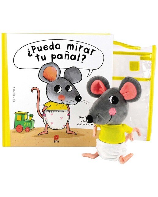 Pack ¿Puedo mirar tu pañal? con muñeco  (Tapa dura)