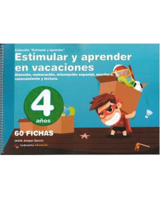 Imagem 0 de ESTIMULAR Y APRENDER EN VACACIONES: Para 4 años (Capa mole)