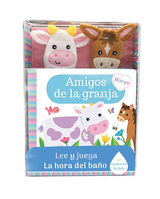 Amigos de la granja. Lee y juega. La hora del baño 1