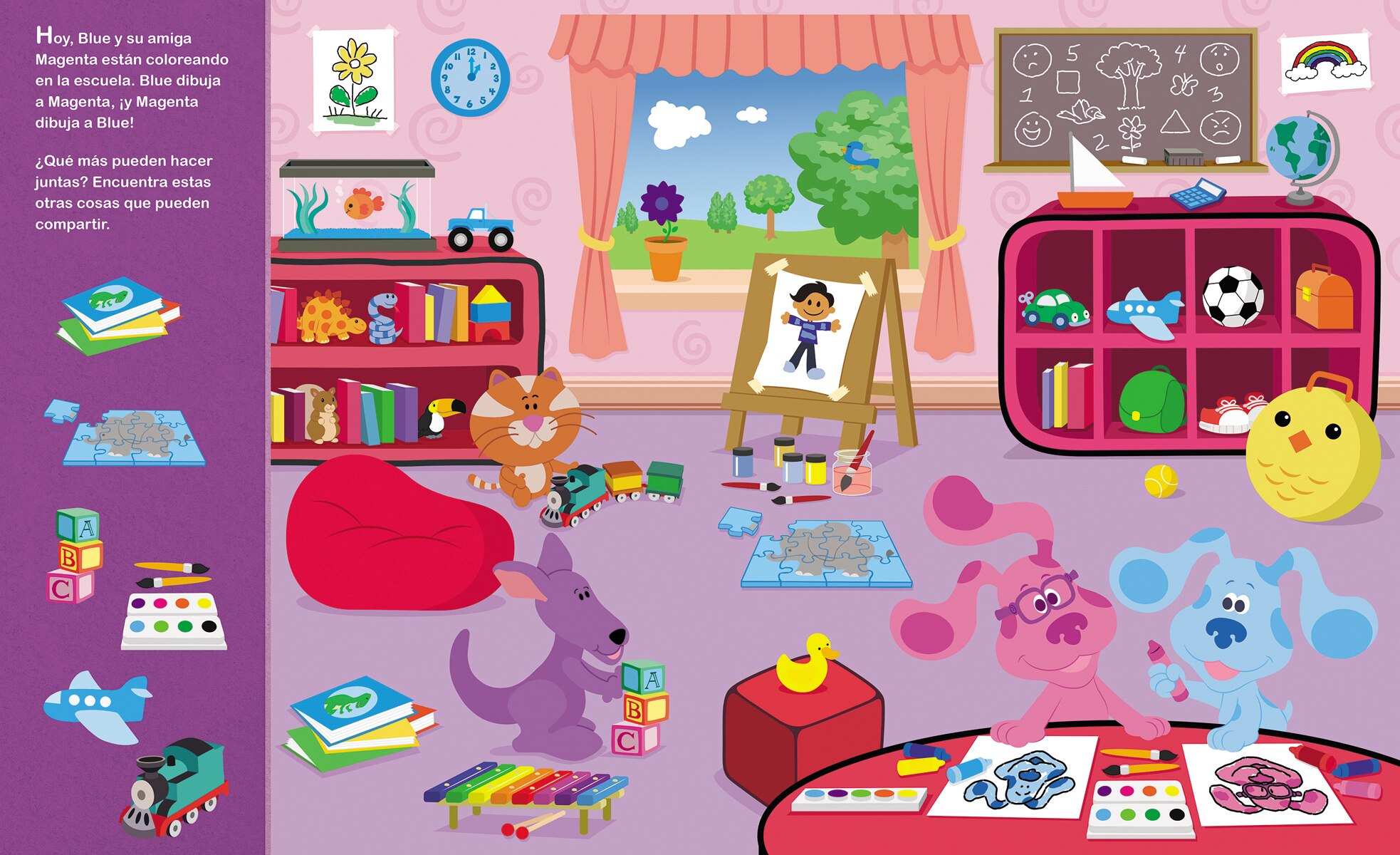 MI PRIMER BUSCA Y ENCUENTRA BLUE'S CLUES: PISTAS DE BLUE Y TU 3