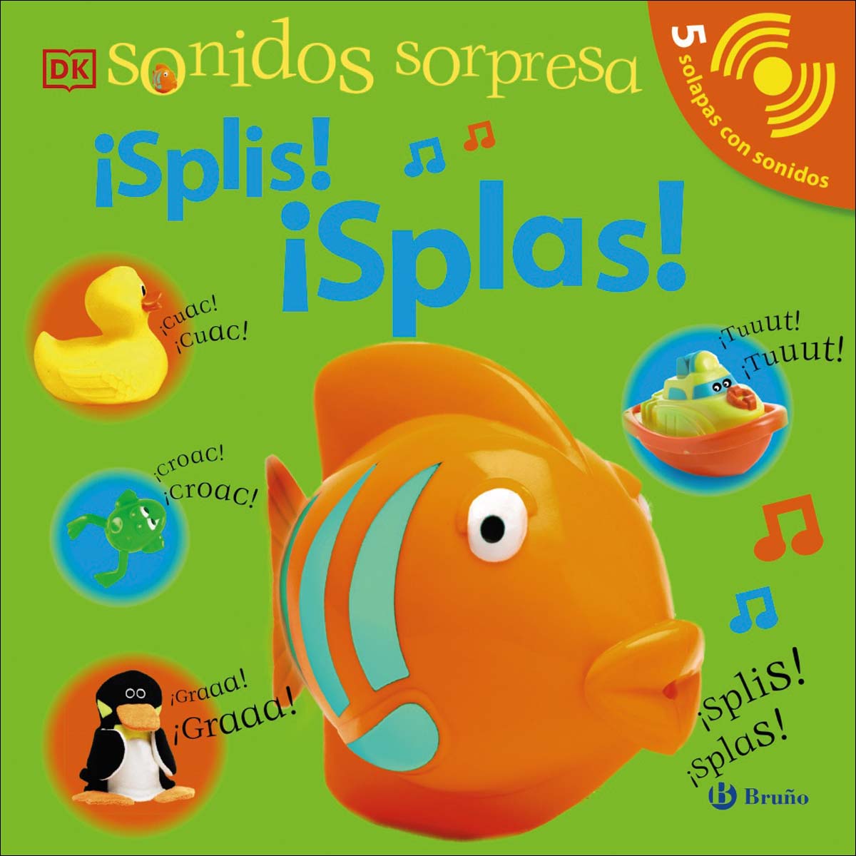 Sonidos sorpresa - ¡Splis! ¡Splas! (Capa dura) 1
