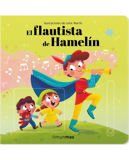 El flautista de Hamelín. Cuento con mecanismos: Ilustraciones de Leire Martín 1