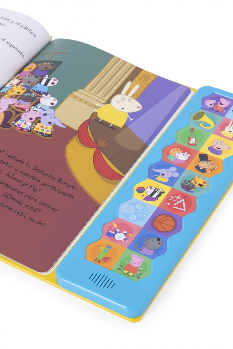 Peppa Pig. Libro con sonidos - Peppa Pig y el gran festival: ¡con 18 fantásticos sonidos! (Capa dura) 3