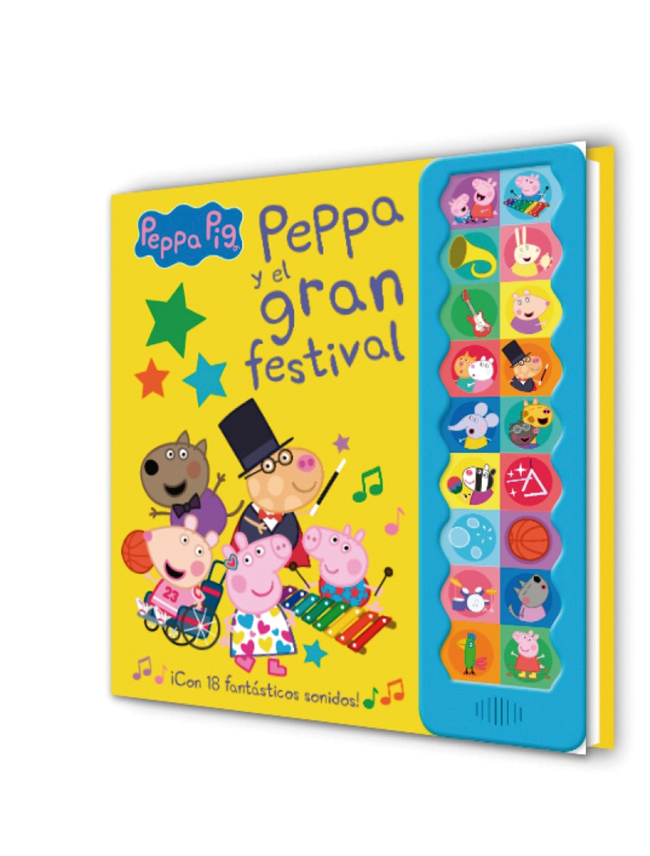 Peppa Pig. Libro con sonidos - Peppa Pig y el gran festival: ¡con 18 fantásticos sonidos! (Capa dura) 7